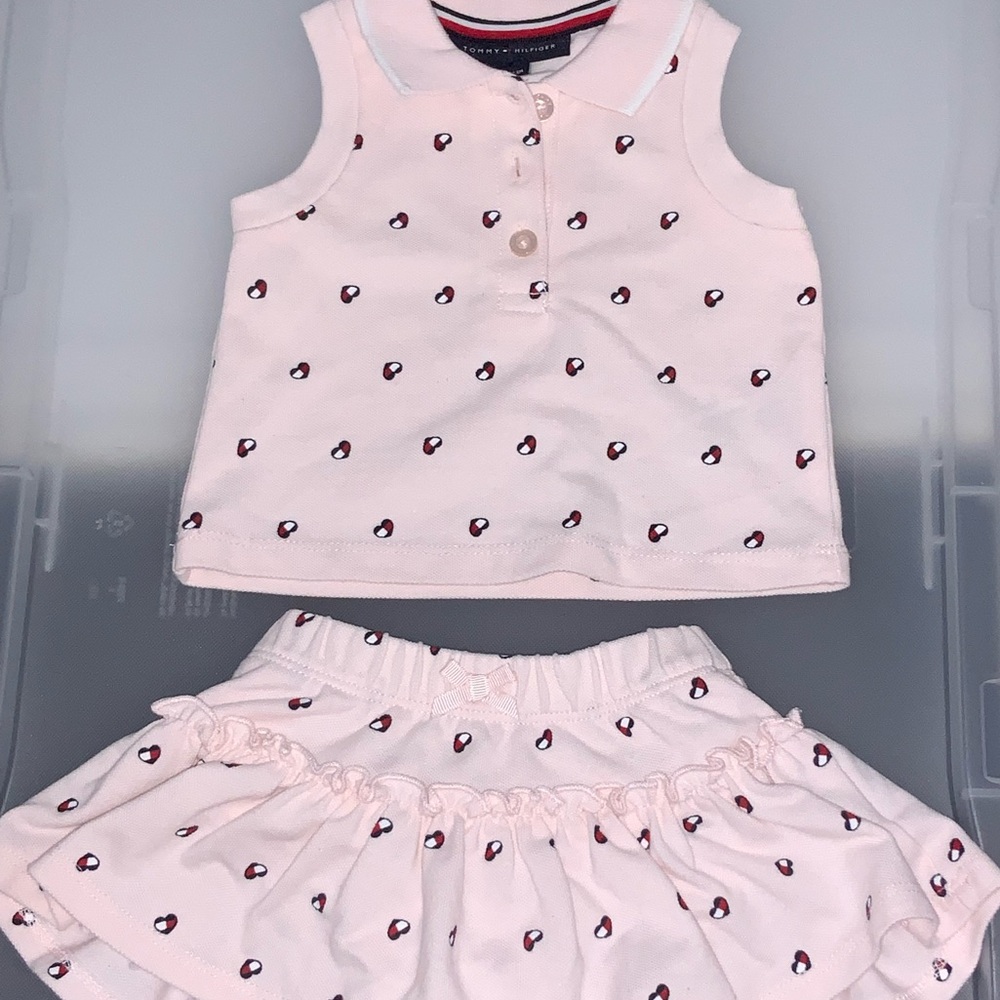 Tommy Hilfiger Pink Kids Matching Set